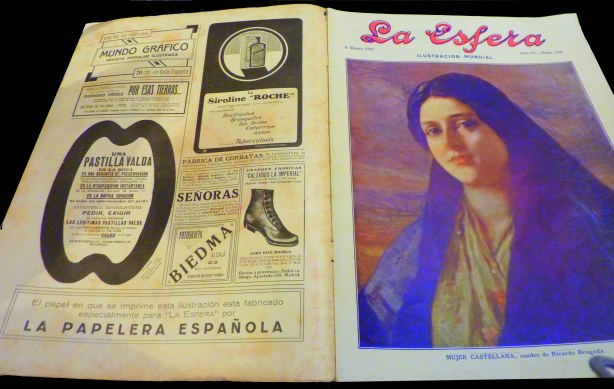 Segunda portada La Esfera (n.158 6 enero 1917)